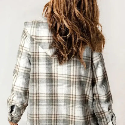 Teddy Bear Flannel Jacket