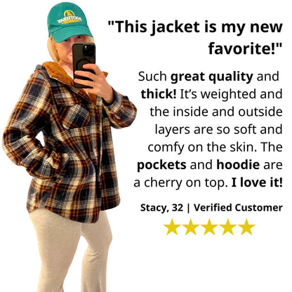 Teddy Bear Flannel Jacket