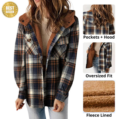 Teddy Bear Flannel Jacket