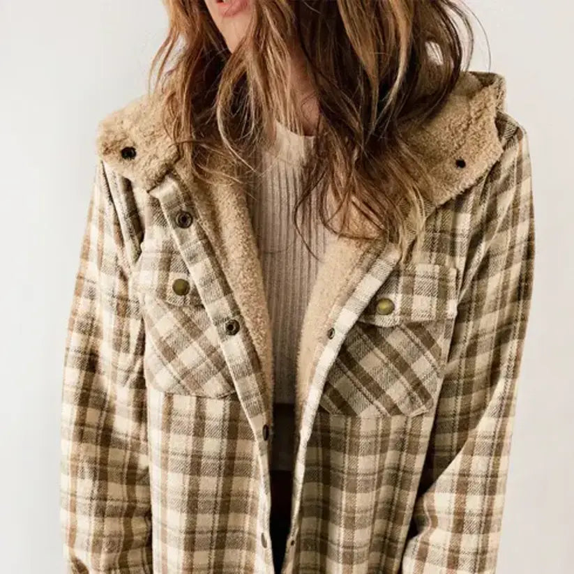 Teddy Bear Flannel Jacket